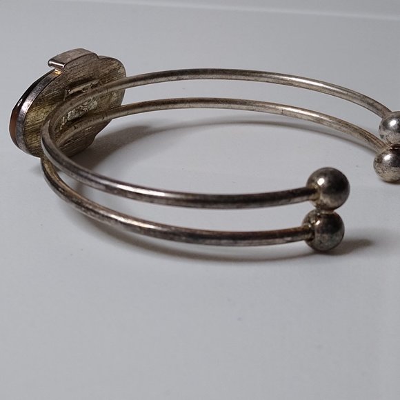 Vintage Metal Open Bangle - Picture 11 of 14